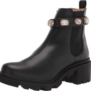Steve Madden Amulet Black Ankle Boots